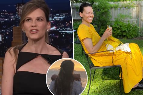 hillary swank nude|Hilary Swank stripped down for nude shoot before twins birth